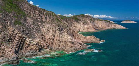 Early Cretaceous Rhyolitic Columnar Rock Formation Of Hong Kong Iugs