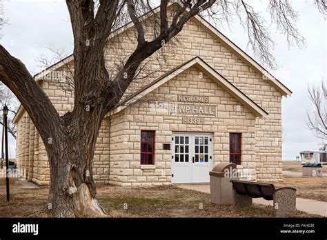 Nicodemus, Kansas - The township hall at Nicodemus National Historic ...