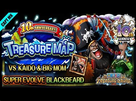 Optc Th Anniversary Treasure Map Vs Kaido Big Mom My Team