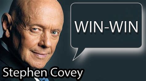 Think Win Win By Stephen Covey Youtube