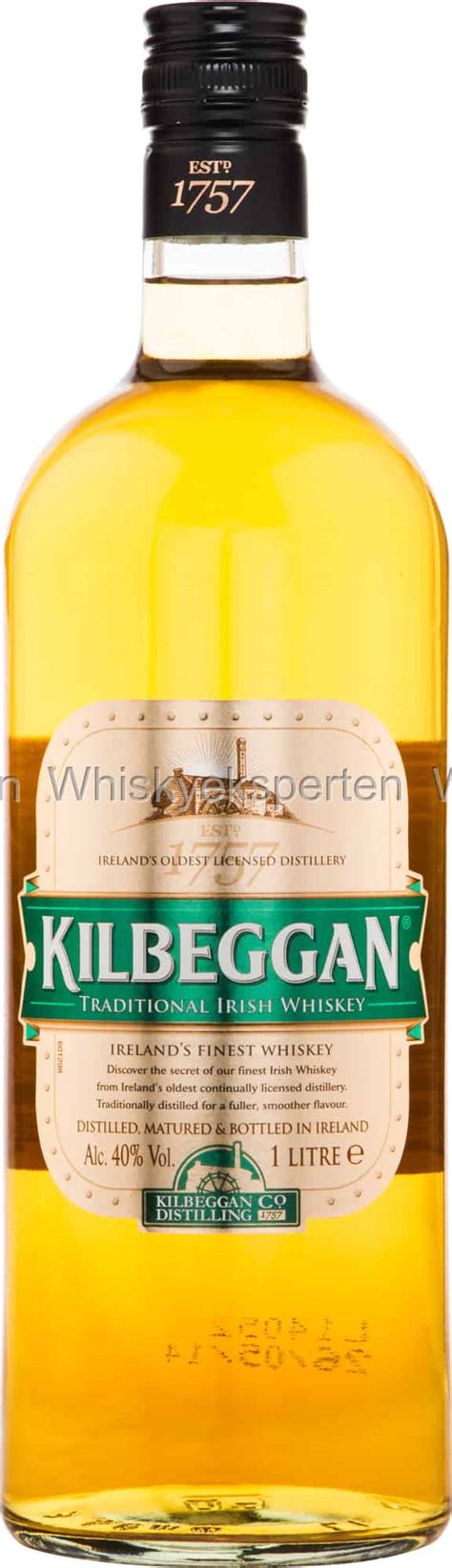 Kilbeggan Irish Whiskey 1 Liter