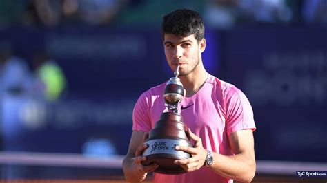 Bombazo Carlos Alcaraz Confirmó Que Jugará El Argentina Open 2024