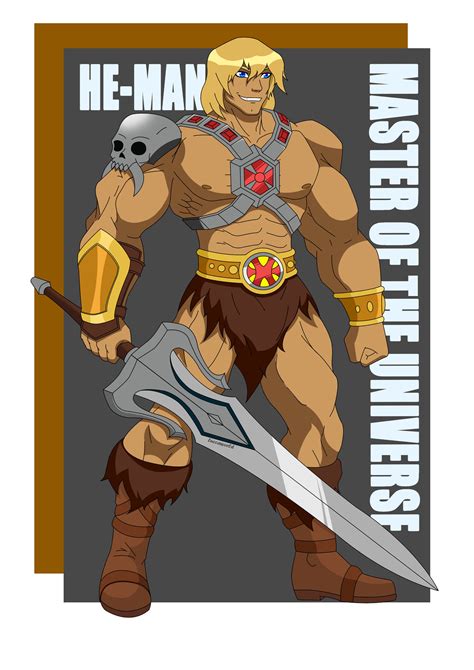 He Man Master Of The Universe By Luccaworld On Deviantart