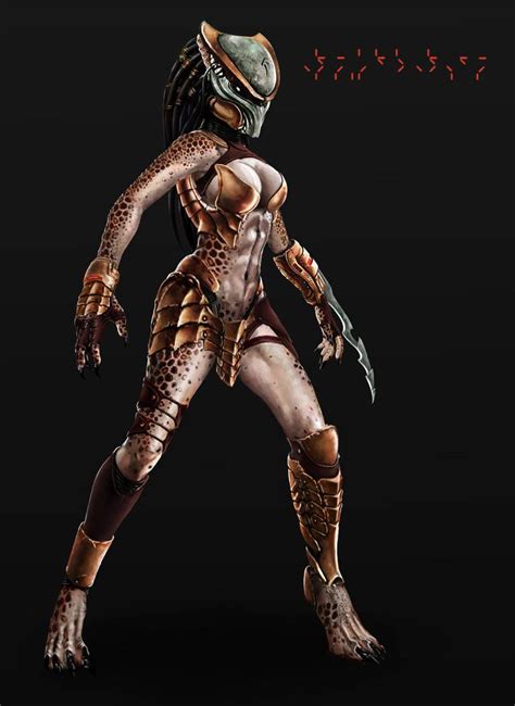 Predator Yautja Female By Prohibe On Deviantart Mujer Guerrera