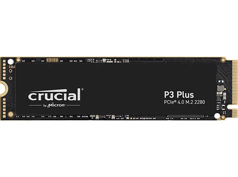Festplatte CRUCIAL P3 Plus Festplatte, 4 TB SSD M.2 via PCIe, intern ...