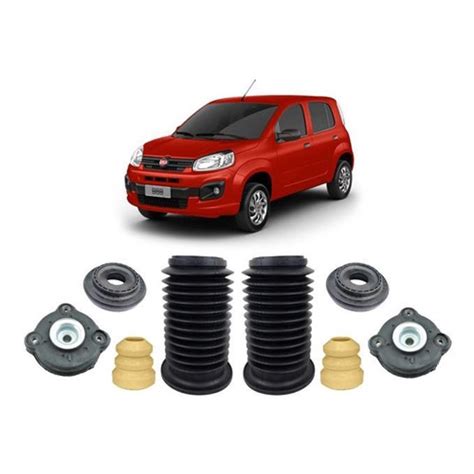 Kit Batente Suspensão Dianteira Fiat Uno 2017 2018 2019 2020 no Shoptime