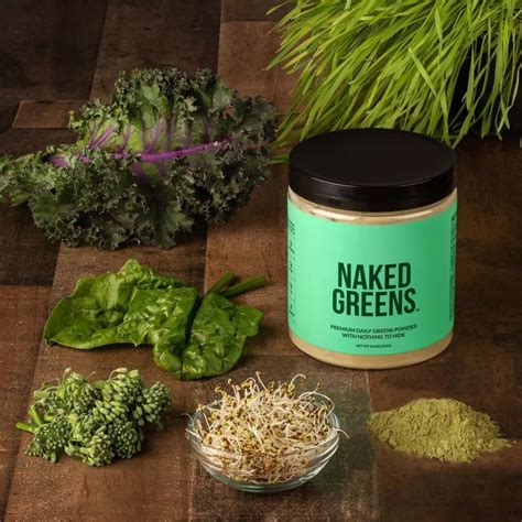 Bột siêu thực phẩm xanh Greens Superfood thương hiệu NAKED Made