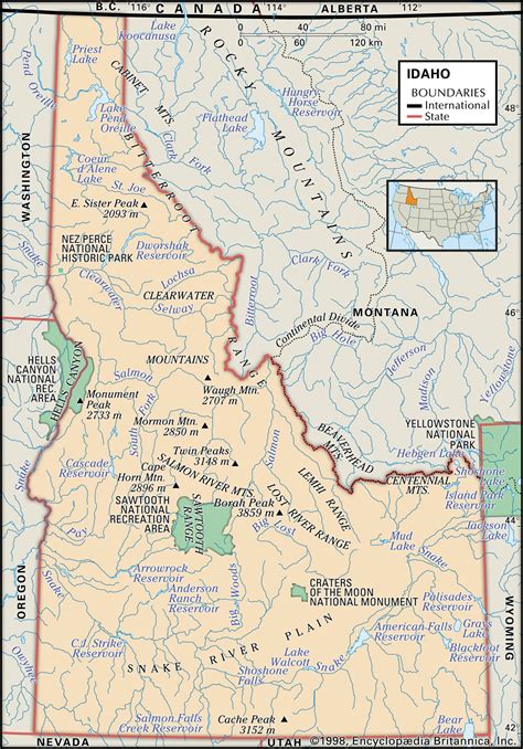 Idaho - Rocky Mountains, Semi-arid Climate | Britannica