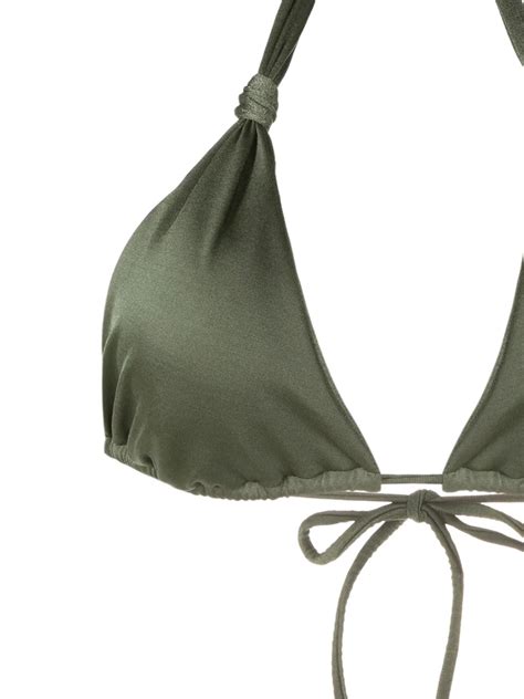 Brigitte Bikini Mit Knotendetail In Grün ModeSens