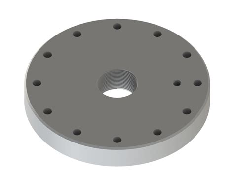 Polyamide Flange Adaptor X Bspf Polypropylene Flange Glacier