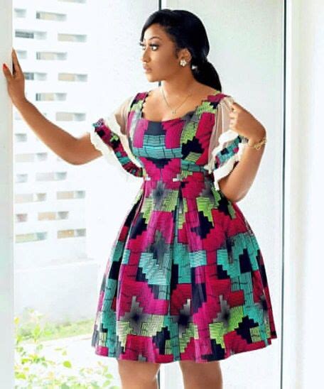 Pin By A Cha Cond On Mode Africaine Ankara Short Gown Styles