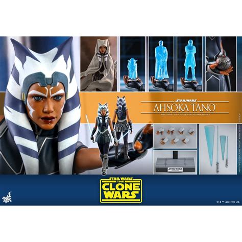 全新 野獸國 Hot Toys TMS021 星際大戰 複製人之戰 1 6 亞蘇卡 譚諾 非 TMS024 MMS437 蝦皮購物