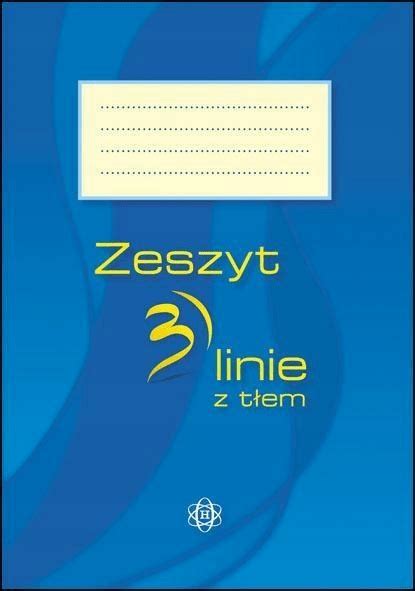 Zeszyt W Linie Z T Em Niska Cena Na Allegro Pl