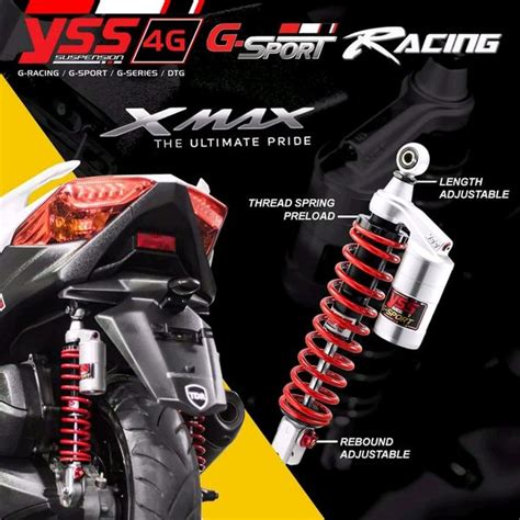 Jual Shockbreaker Xmax Yss G Sport Tg Trl Xmax Original Yamaha