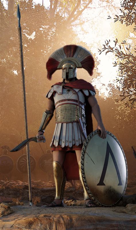 Ancient Greek Hoplite Wallpaper