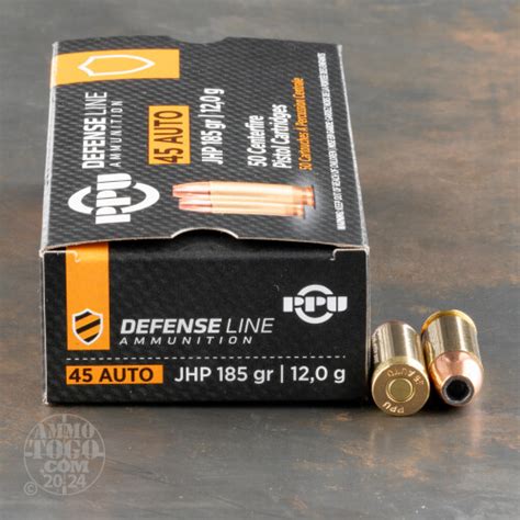 Acp Auto Ammo Rounds Of Grain Jacketed Hollow Point Jhp