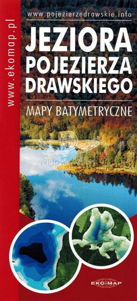 Pojezierze Drawskie Mapa Przewodnik Zestaw Eko Map