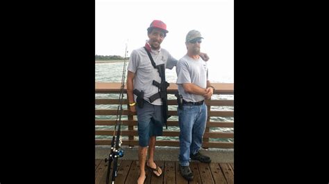 Snook Fishing At Juno Beach Pier Florida While Open