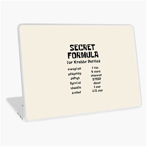 Secret Formula Sticker By Edisr00 Redbubble