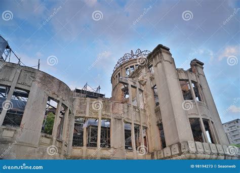 View on the Atomic Bomb Dome 2016 Editorial Stock Photo - Image of japanese, stone: 98194273