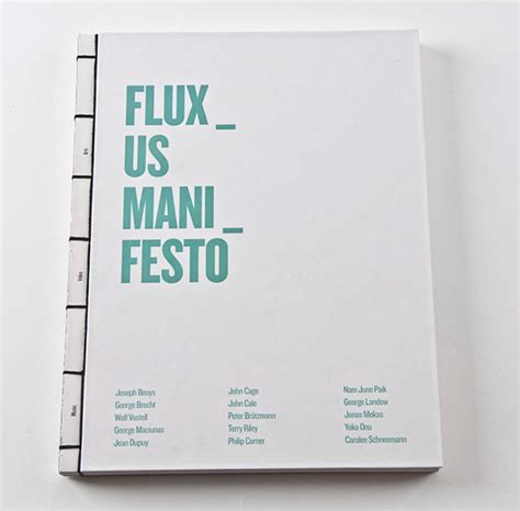 Fluxus Manifesto :: Behance