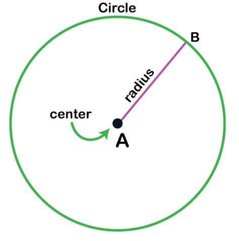 Radius of a Circle Definition - JavaTpoint