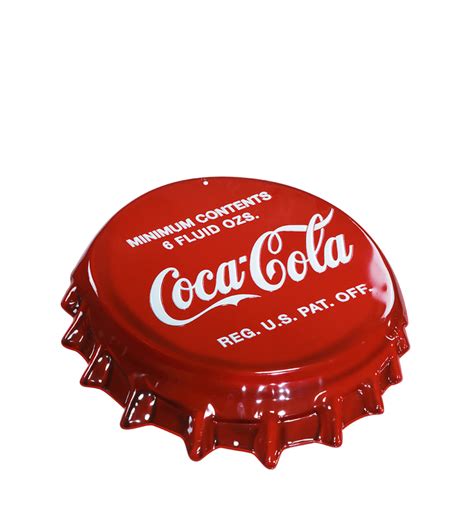 Coca Cola Bottle Cap Sign