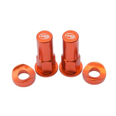 Tusk Rim Lock Nut Spacer Kit Orange For KAWASAKI KLX250R 1993 1996 EBay