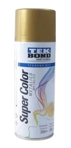 Tinta Spray Dourado Metálico Super Color 350ml MercadoLivre