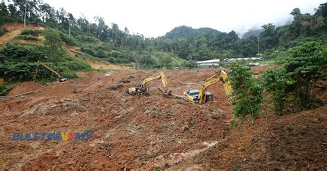 Lokasi Tragedi Batang Kali Tidak Tersenarai Cerun Kritikal Buletin