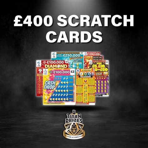 400 Of Scratch Cards Competition Titan Prizes