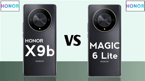 Honor X B G Vs Honor Magic Lite G Youtube