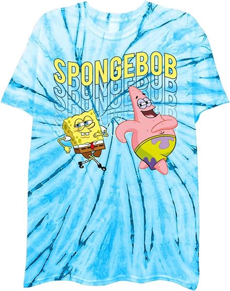 Mens Spongebob Squarepants Classic Shirt Spongebob Patrick Krusty