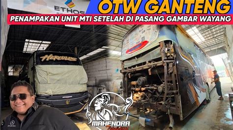 OTW GANTENG UNIT MTI SETELAH DI PASANG GAMBAR WAYANG SEGERA RILIS