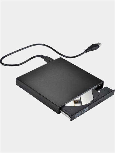 Внешний дисковод CD/DVD - USB 2.0 оптический привод для ноутбука ...