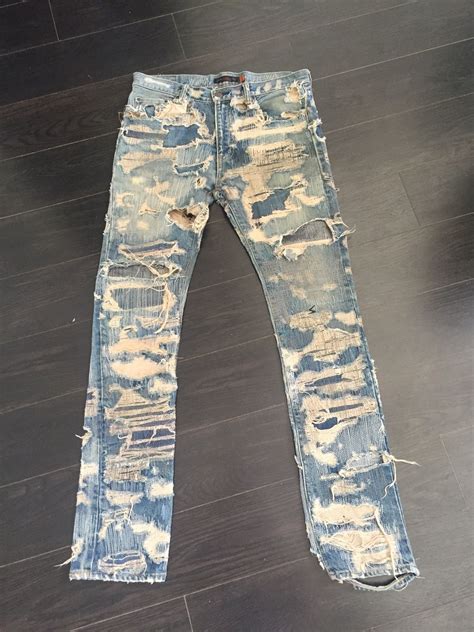 Undercover Aw05 Arts And Crafts 85 Denim Grailed Denim Diy Clothes