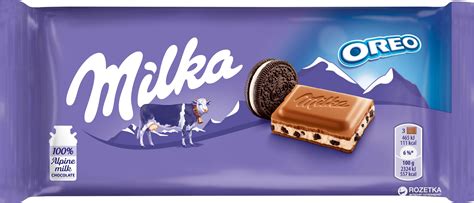 Шоколад Milka с кусочками печенья Oreo 100 г (7622210078100) – купить в ...