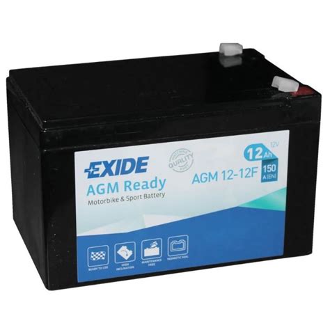 Battery Exide Agm Ready V Ah Agm F Exide De Ah A Ah