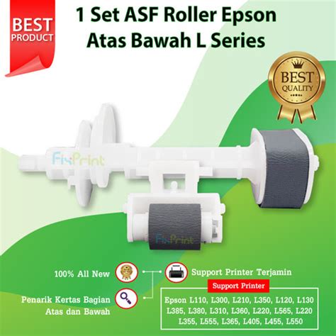 Jual ASF Roller Penarik Kertas Epson L110 L210 L300 L350 Atas Bawah