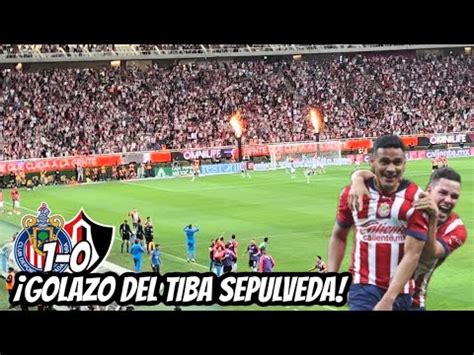 GOL Del TIBA SEPULVEDA De CABEZA Que Da La VICTORIA En El CHIVAS Vs