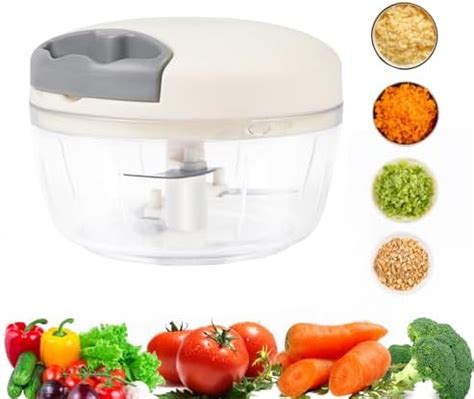 Amazon Dosmamz Hand Pull String Vegetable Chopper Food Processor