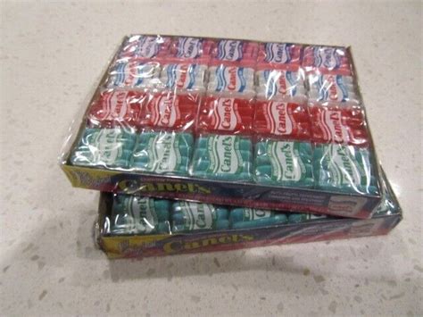 Packs Of Canel S Chewing Gum Peppermint Spearmint Cinnamon Tutti