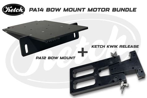 Pa14 Bow Motor Mount And Kwik Release Bundle Ketch Products