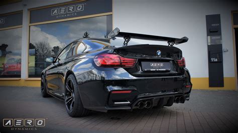 AERO Heckflügel M4 GTS Design mit TÜV Carbon für BMW 1M M2 M3 M4 F80