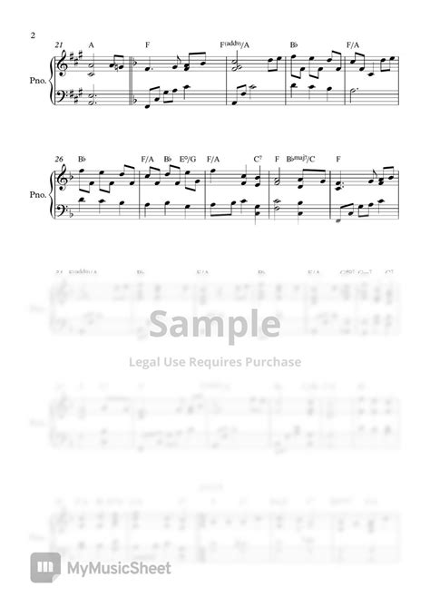 Christmas - Carol Medley Sheets by PIANOiNU