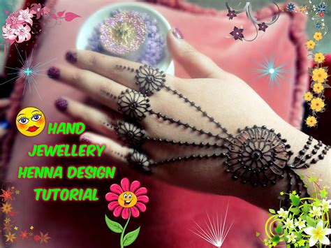 Best And Beautiful Hand Jewellery Ornament Inspired Henna Design