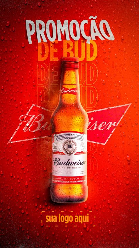 Promoção De Budweiser Cervejas Social Media Psd Editável [download