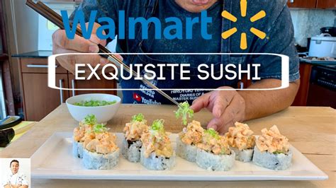 Exquisite Sushi From Walmart Oh Yess How To Make Sushi Youtube