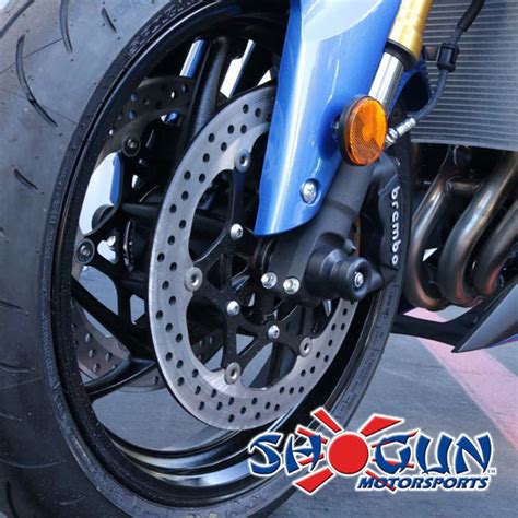 Suzuki Gsxs F Shogun Front Axle Sliders Bayside