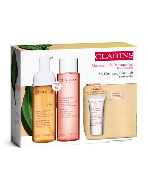 Clarins My Cleansing Essentials Sensitive Skin Gift Set Worth